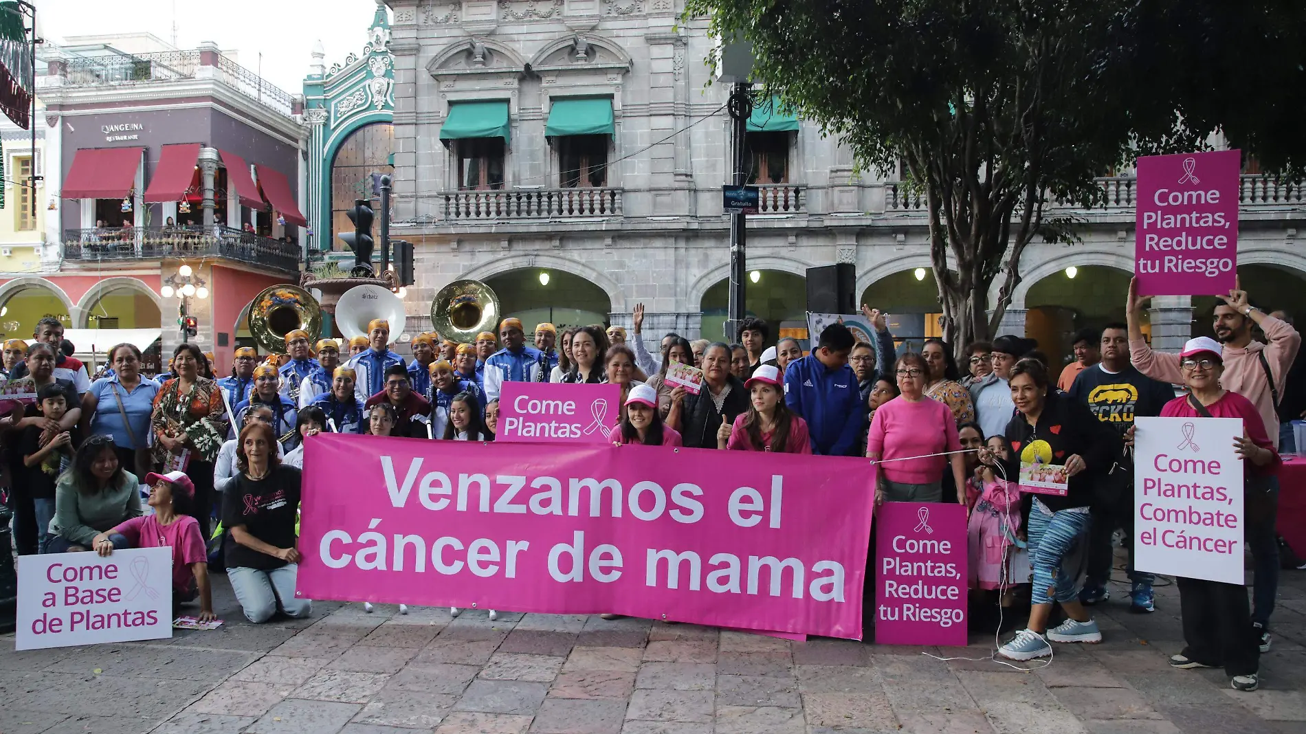 Campaña venzamos al cáncer de mama1